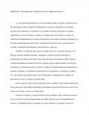 Ensayo MODELOS Y MÉTODOS DE INTERVENCIÓN EN TRABAJO SOCIAL