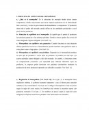 PRINCIPALES ASPECTOS DEL MONOPOLIO