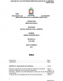 ANALISIS DE LAS ACTIVIDADES MERCADOLOGICAS DE LA EMPRESA GRUPO RICA