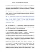 Sintesis SISTESIS DE PARADIGMAS SOCIOLOGICOS