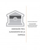 DIMENSIÓN TRES: ALINIAMIENTO DE LA EMPRESA