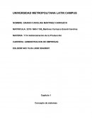 Administracion de la produccion