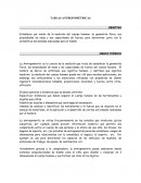 TABLAS ANTROPOMÉTRICAS