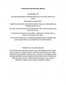 3 hermosos poemas para dedicar