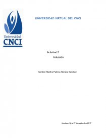 Educación en Linea Actividad 2. Página 1