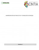 Administración de proyectos y planeación con redes