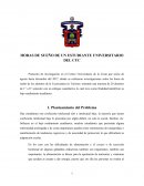 HORAS DE SUEÑO DE UN ESTUDIANTE UNIVERSITARIO DEL CUC