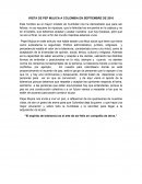 VISITA DE PEP MUJICA A COLOMBIA EN SEPTIEMBRE DE 2016