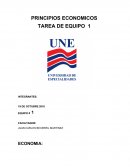 PRINCIPIOS ECONOMICOS TAREA DE EQUIPO 1