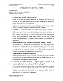 ENTREVISTA A UNA EMPRESA MICRO.