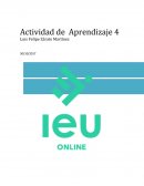 Actividad de aprendizaje Distribuidora Montosa de Orizaba