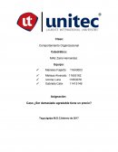 Caso ¿Ser demasiado agradable tiene un precio?