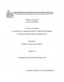 EL CONTEO EN LA CONSTRUCCIÓN DEL CONCEPTO DE NÚMERO EN NIÑOS DE TERCER GRADO DE PREESCOLAR