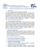 Descripcion de motivacion