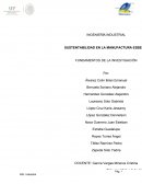 Sustentabilidad en la Manufactura Esbelta