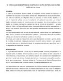 El curriculum como espacio de construccion de trayectorias escolares