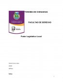 COMO SE DA LA TESINA PODER LEGISLATIVO DEL ETO DE CHIHUAHUA