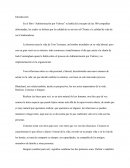 Ejemplo de la Administración por valores