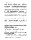 ¿Explique las 4 grandes posturas de las perspectivas del desarrollo humano?