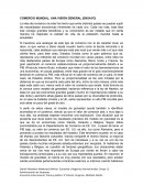 COMERCIO MUNDIAL: UNA VISIÓN GENERAL (ENSAYO)