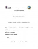 COMPETENCIA COMUNICATIVA Actividad de aprendizaje: Evaluación de una presentación eficaz