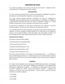 Prueba CONVENIO DE PAGO