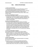 TEMA I DERECHO PRECORTESIANO