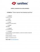 Noticia: “Policía nacional hará desalojos pacíficos”