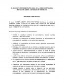 EL SUSCRITO REPRESENTANTE LEGAL DE LA E.S.E HOSPITAL SAN RAFAEL DE ANDES