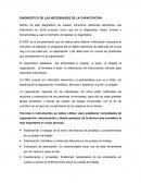 DIAGNOSTICO DE LAS NECESIDADES DE LA CAPACITACION