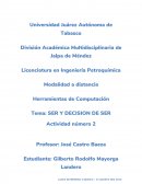SER Y DECISION DE SER