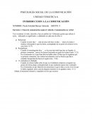 Psicologia ua Ejercicio 1. Clases de comunicación según el vehículo. Comunicación no verbal