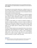 Unidad 9 Actividad 2 Describe brevemente cuál es el procedimiento para llevar a cabo