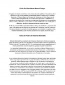 Exilio del presidente Manuel Zelaya