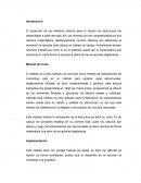 Método de Cross Implementación