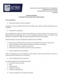 Estrategias Competitivas. Fuerzas competitivas