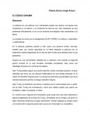 El CODIGO ENIGMA Resumen