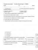 EXAMEN DE CIENCIAS 2 GRADO TELESECUNDARIA