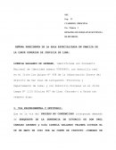 DEMANDA DE EXEQUATUR SENTENCIA DE DIVORCIO