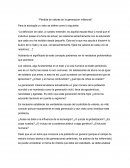 Falta de valores en la generación millenial