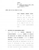 Demanda por falta de pago de arriendos