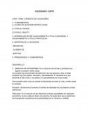 SUCESIONES- DIFERENCIAS ENTRE CAUSAHABIENTE A TITULO UNIVERSAL Y CAUSAHABIENTE A TITULO PARTICULAR