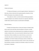 Trabajo social en grupo