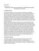 Proyecto ESI “Desarrollo de competencias y habilidades psicosociales”: “El monstruo de los colores”