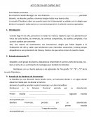 Acto fin de curso Escuela Chacabuco