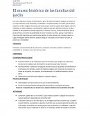 Museo histórico de las familias del jardin