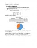Lanzamiento de producto. ANALISIS DE DATOS DE LA ENCUESTA