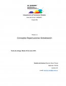 Interpretación de Fenómenos Globales. Conceptos Repercusiones Globalización