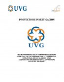 El mejoramiento de la comprensión lectora como factor determinante en el desarrollo intelectual