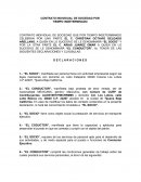 CONTRATO INDIVIDUAL DE SOCIEDAD POR TIEMPO INDETERMINADO